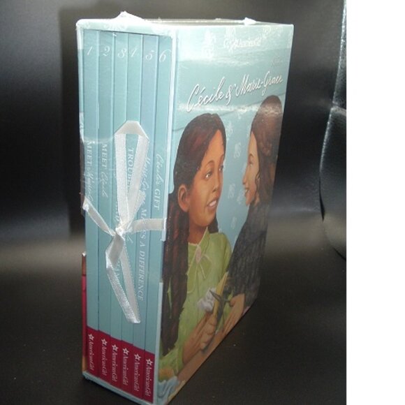 American Girl Meet Cecile and Marie-Grace 6 book Boxed Set RARE NEW!!! - Picture 4 of 5